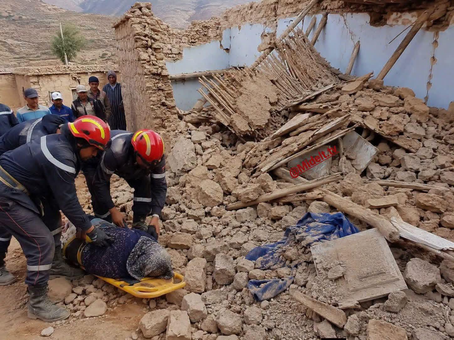 ميدلت..مصرع ثلاثينية تحت أنقاض منزل طيني بأيت بولمان