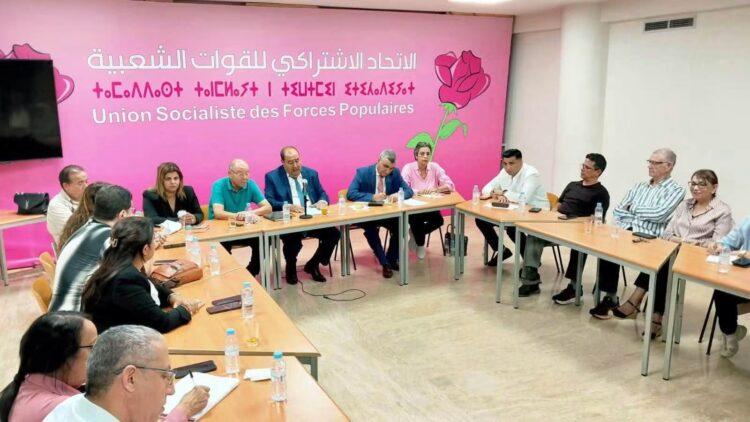 المكتب السياسي للإتحاد الإشتراكي يفوض لشكر وعجاب متابعة مفاوضات تشكيل الحكومة مع المنصوري